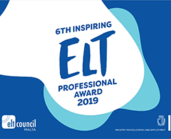 Premiul Profesionist ELT Inspirator Malta 2019