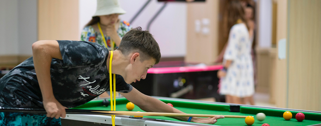 Sala de jocuri a reședinței