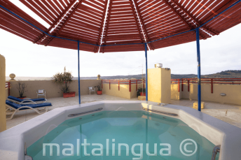 Jacuzzi în aer liber