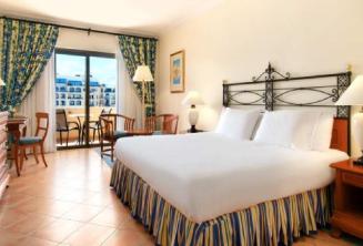 dormitor in the Hilton hotel at Malta
