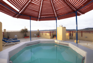 Jacuzzi în aer liber