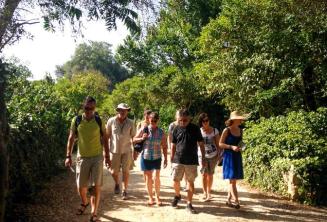 engleză language guided tour of the Maltese countryside